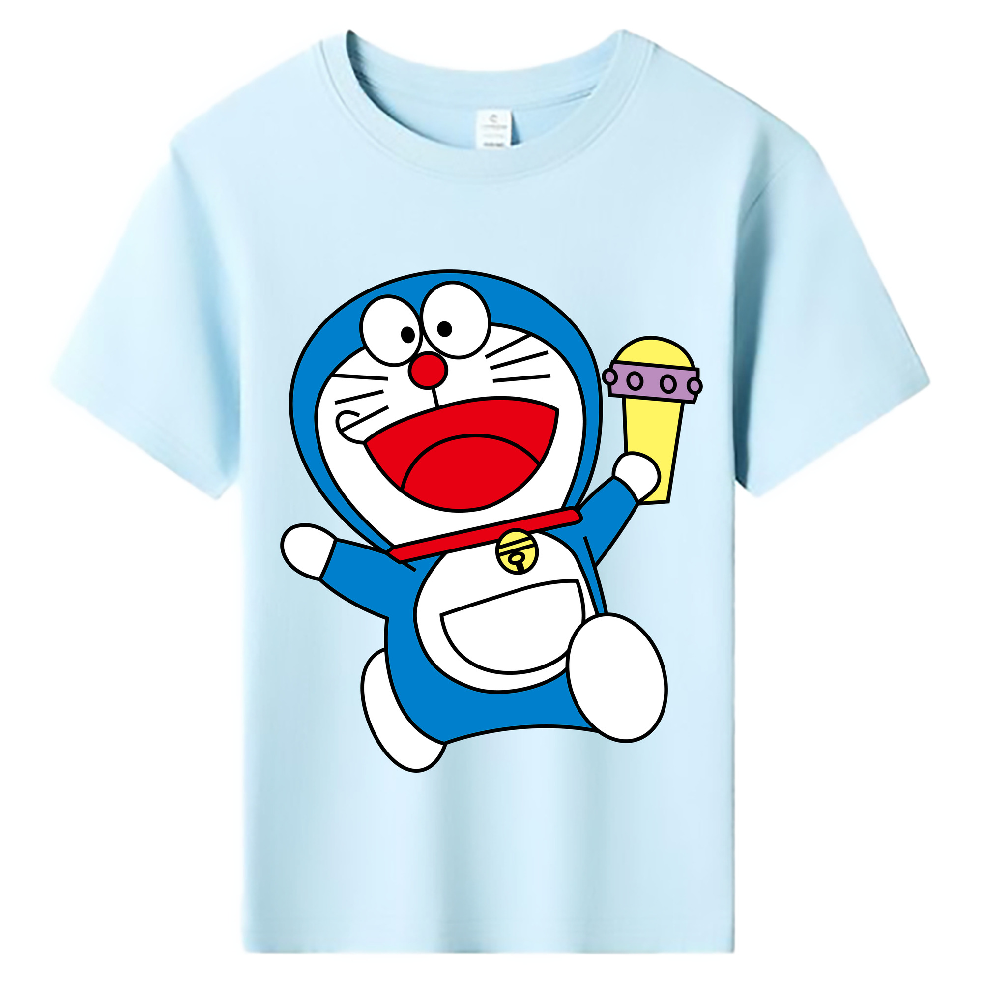 （画像用） ドラえもん Doraemon 綿100％キッズTシャツ（フロントプリント）